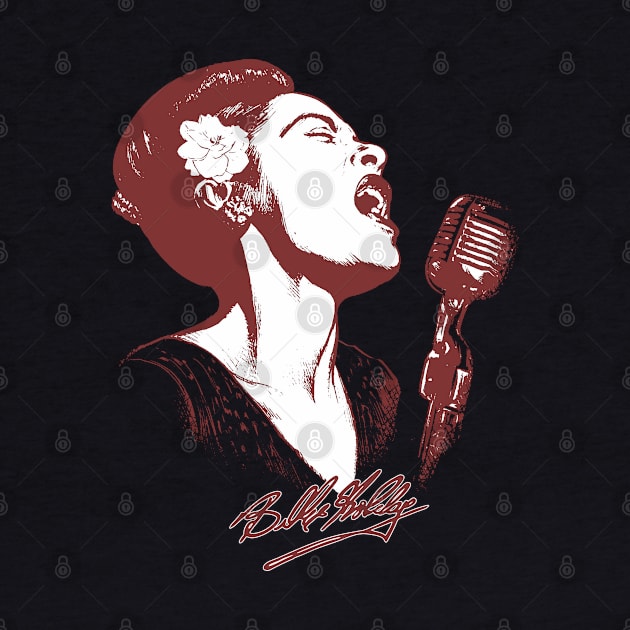 billie holiday signature by Genetics art